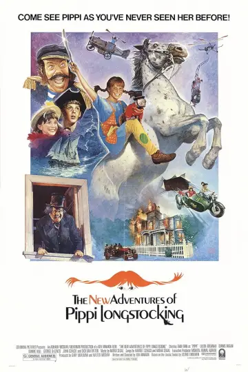 Plakat do filmu "Nowe przygody Pippi Langstrumpf" #1835633