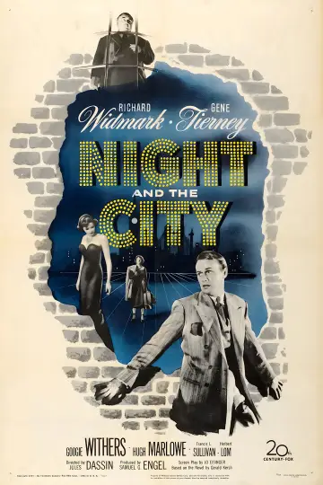 Plakat do filmu "Noc i miasto" #1090560