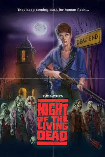 Plakat do filmu "Noc Żywych Trupów" #258193