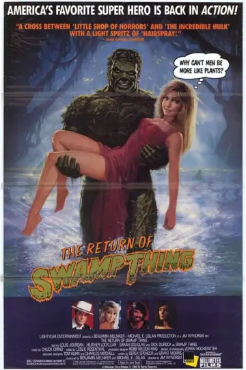 Plakat do filmu "Powrót potwora z bagien" #363935