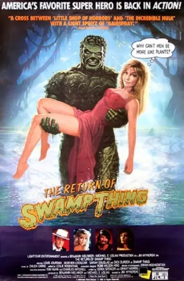 Plakat do filmu "Powrót potwora z bagien" #363941