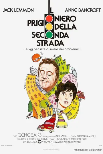 Plakat do filmu "Więzień Drugiej Alei" #422388