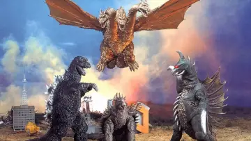 Zasłona do filmu "Godzilla kontra Gigan" #388766