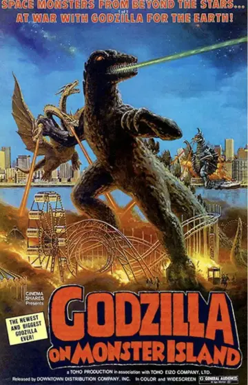 Plakat do filmu "Godzilla kontra Gigan" #950114