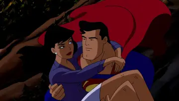 Zasłona do filmu "Superman: Brainiac Attacks" #1775620