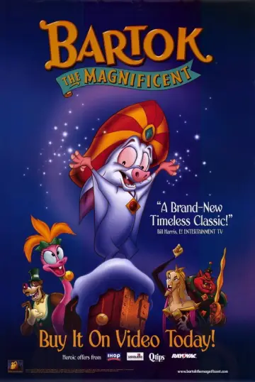 Plakat do filmu "Bartok Wspaniały" #1050692
