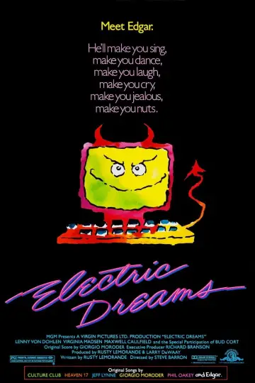 Plakat do filmu "Elektryczne sny" #907698