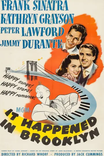Plakat do filmu "It Happened in Brooklyn" #1150503