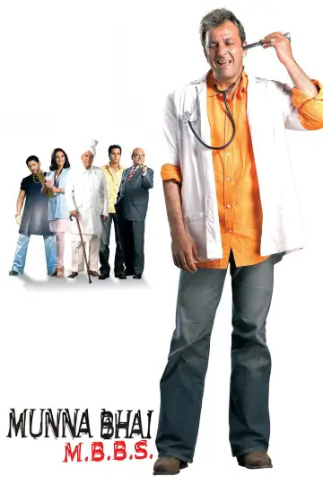 Plakat do filmu "मुन्ना भाई एम बी बी एस" #903993