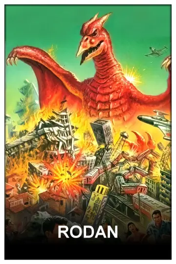 Plakat do filmu "Rodan - ptak śmierci" #129667