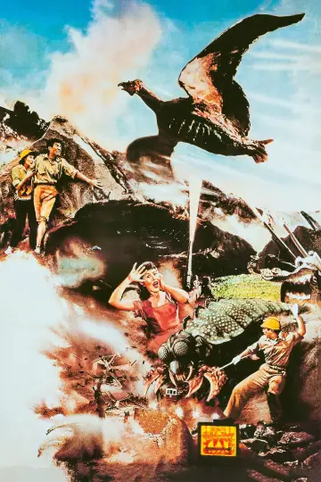 Plakat do filmu "Rodan - ptak śmierci" #392300