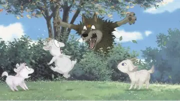 Zasłona do filmu "あらしのよるに" #1854426
