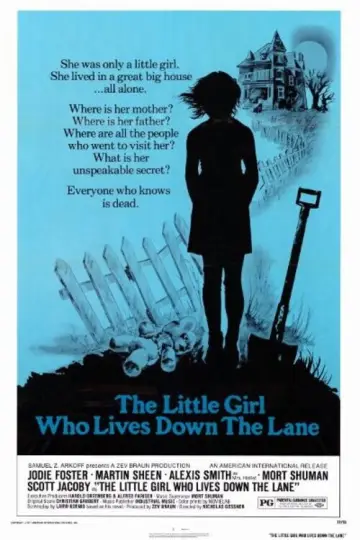 Plakat do filmu "Mała dziewczynka, która mieszka na końcu drogi" #951117
