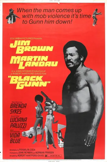 Plakat do filmu "Black Gunn" #1120469