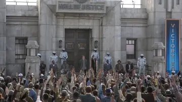 Zasłona do filmu "Igrzyska śmierci: W pierścieniu ognia" #625069