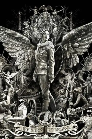 Plakat do filmu "Igrzyska śmierci: W pierścieniu ognia" #748499