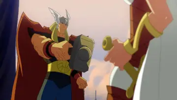 Zasłona do filmu "Hulk vs. Thor" #1046943