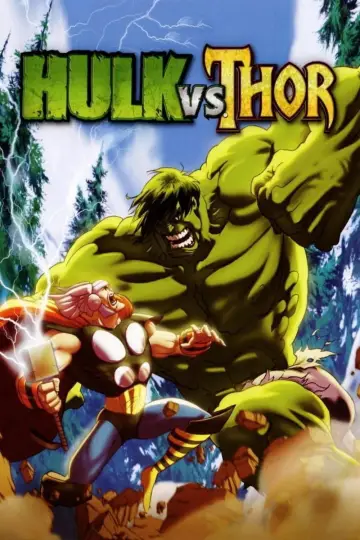 Plakat do filmu "Hulk vs. Thor" #1046954