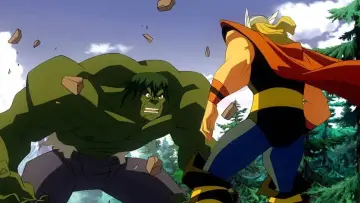 Zasłona do filmu "Hulk vs. Thor" #408139