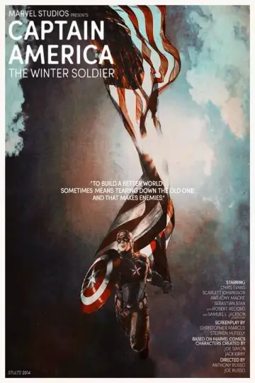 Plakat do filmu "Kapitan Ameryka: Zimowy Żołnierz" #1626826