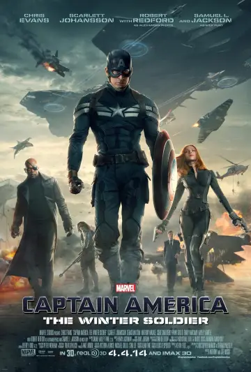 Plakat do filmu "Kapitan Ameryka: Zimowy Żołnierz" #47965