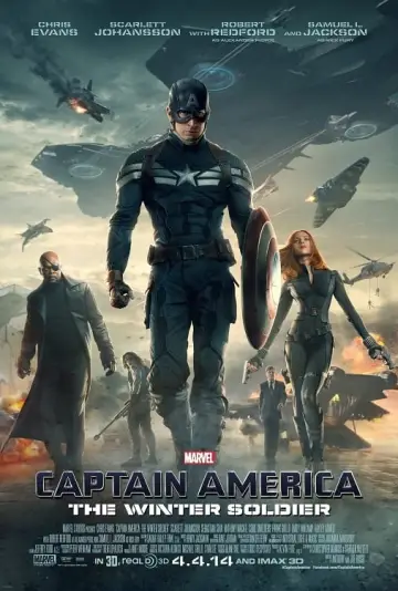 Plakat do filmu "Kapitan Ameryka: Zimowy Żołnierz" #47992