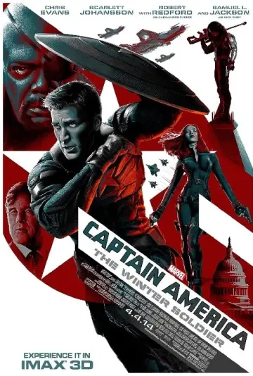 Plakat do filmu "Kapitan Ameryka: Zimowy Żołnierz" #47993