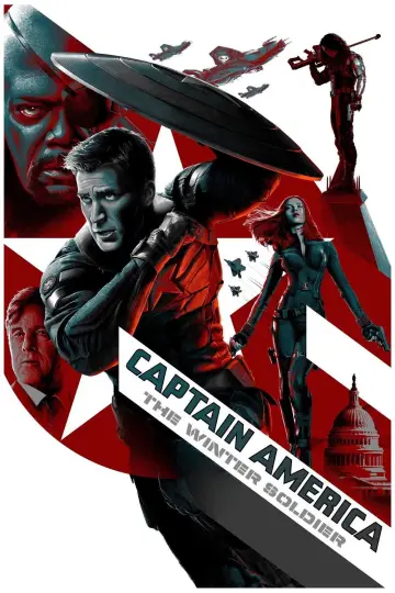 Plakat do filmu "Kapitan Ameryka: Zimowy Żołnierz" #613542
