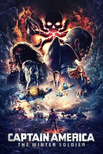 Plakat do filmu "Kapitan Ameryka: Zimowy Żołnierz" #613548