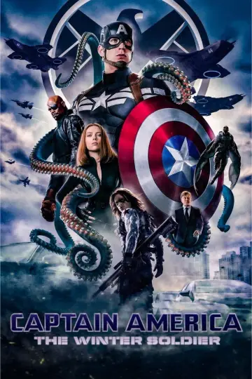 Plakat do filmu "Kapitan Ameryka: Zimowy Żołnierz" #613609
