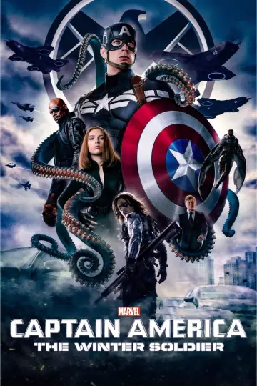 Plakat do filmu "Kapitan Ameryka: Zimowy Żołnierz" #613612