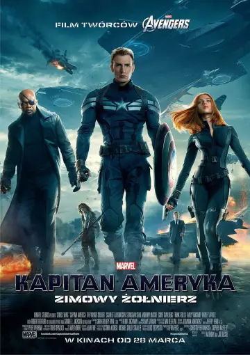 Plakat do filmu "Kapitan Ameryka: Zimowy Żołnierz" #613615