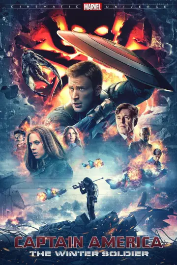 Plakat do filmu "Kapitan Ameryka: Zimowy Żołnierz" #781885