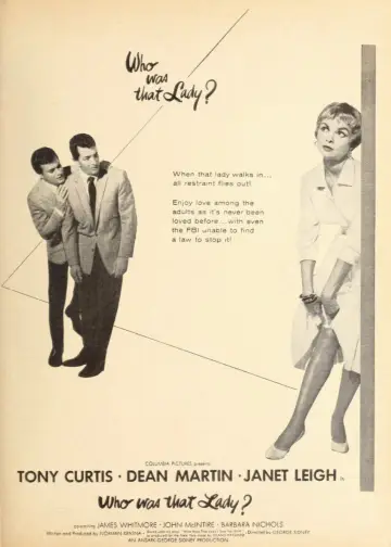 Plakat do filmu "Who Was That Lady?" #1036443