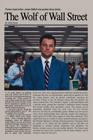 Plakat do filmu "Wilk z Wall Street" #1215178