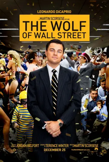 Plakat do filmu "Wilk z Wall Street" #12323