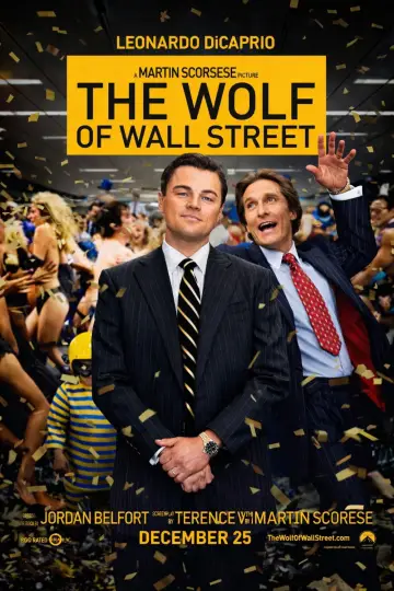 Plakat do filmu "Wilk z Wall Street" #554999