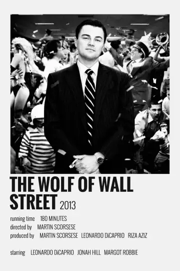 Plakat do filmu "Wilk z Wall Street" #830667
