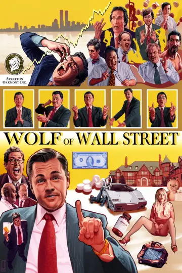 Plakat do filmu "Wilk z Wall Street" #910755