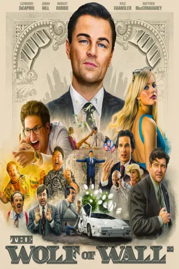 Plakat do filmu "Wilk z Wall Street" #910756