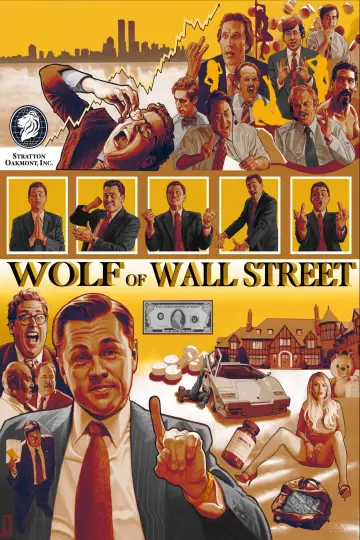 Plakat do filmu "Wilk z Wall Street" #910759