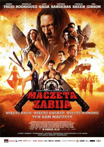 Plakat do filmu "Maczeta zabija" #871538