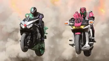 仮面ライダー×仮面ライダー Ｗ＆ディケイド MOVIE大戦2010 plakat