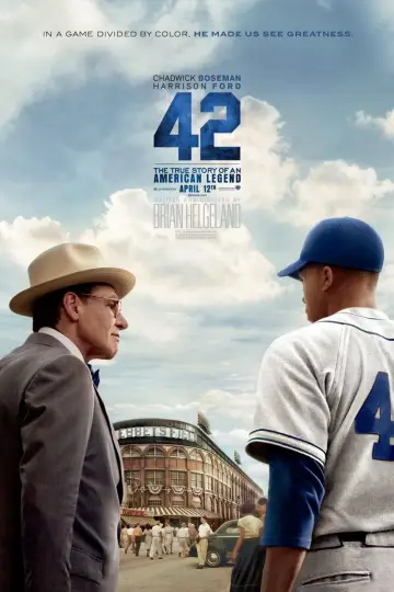 Plakat do filmu "42. Prawdziwa historia amerykańskiej legendy" #234968