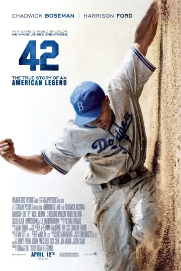 Plakat do filmu "42. Prawdziwa historia amerykańskiej legendy" #234975