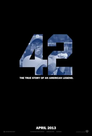 Plakat do filmu "42. Prawdziwa historia amerykańskiej legendy" #805509