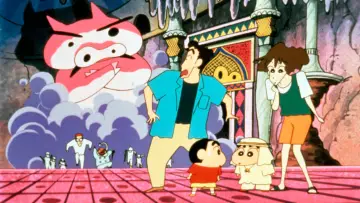 Zasłona do filmu "クレヨンしんちゃん ブリブリ王国の秘宝" #395464