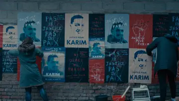 Zasłona do filmu "Avant que les flammes ne s