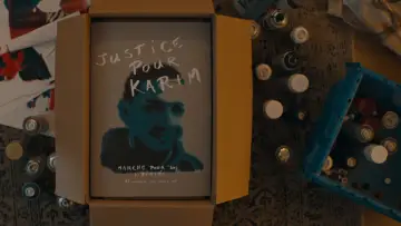 Zasłona do filmu "Avant que les flammes ne s