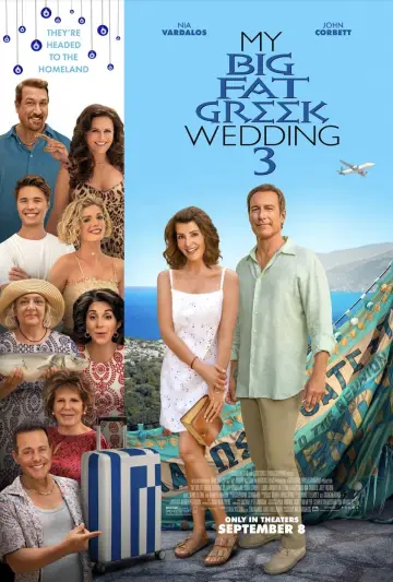 Plakat do filmu "Moje wielkie greckie wesele 3" #156469